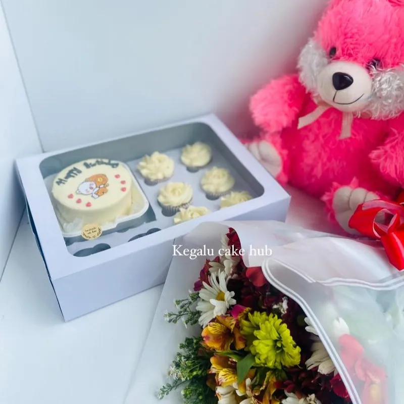 Wedding Cupcakes — Cupcake & Mini Cake Gift Box